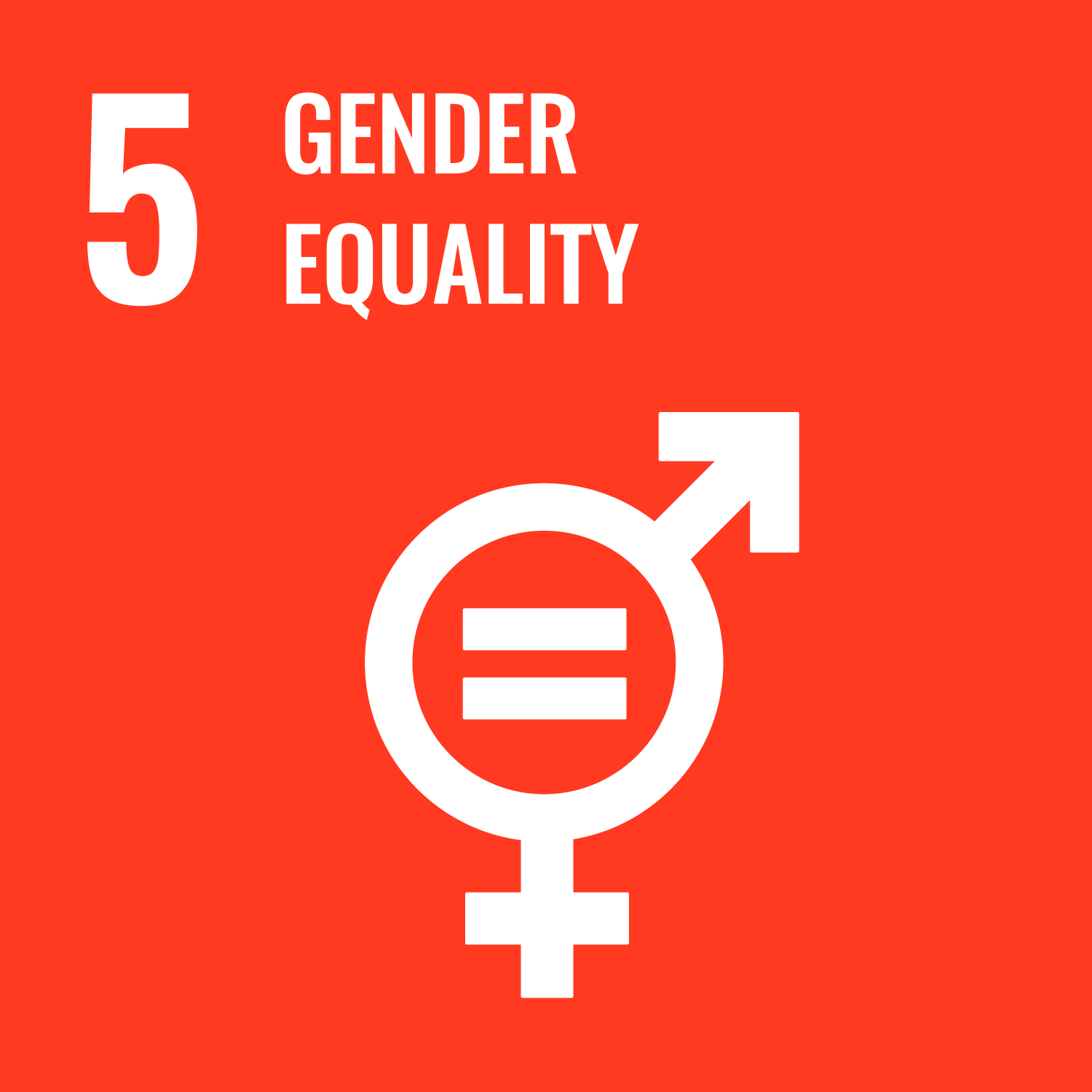 UN Sustainability Goal Icon #5